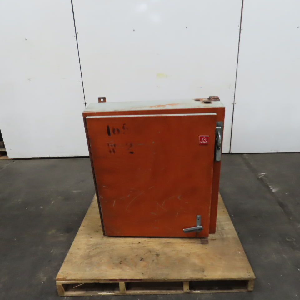 Hoffman A-36AB3208LP 36x32x8" Electrical Enclosure W/ Backplate & 30A Disconnect