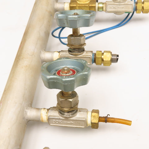 Stainless Steel Vacuum Manifold Stack From Mitsubishi ML5036D CO2 Laser