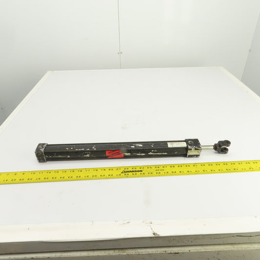 Ortman Double Acting Pneumatic Cylinder 1.5" Bore 18" Stroke 5/8" Rod 200PSI