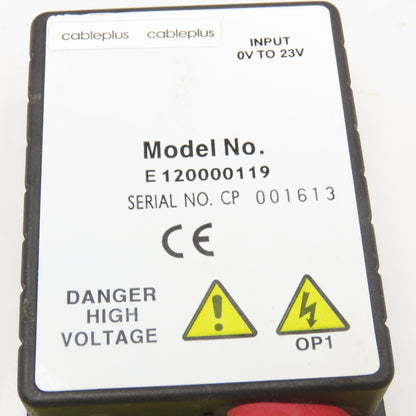 Cableplus E120000119 Videojet 43S High Voltage Power Supply 0-23V Input