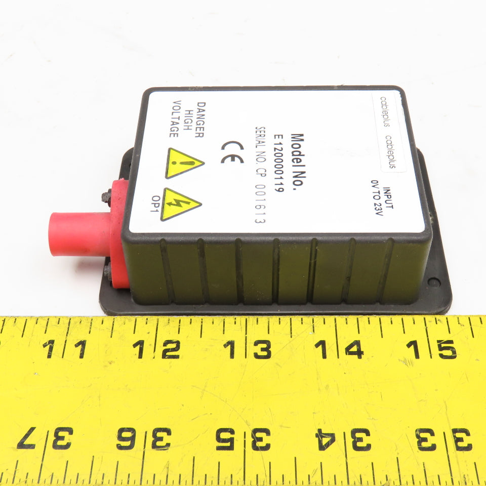 Cableplus E120000119 Videojet 43S High Voltage Power Supply 0-23V Input