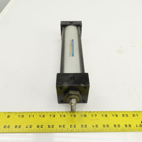 Mead HD-250x8-FB Double Acting Pneumatic Cylinder 8" Stroke 2.5" Bore 5/8" Rod