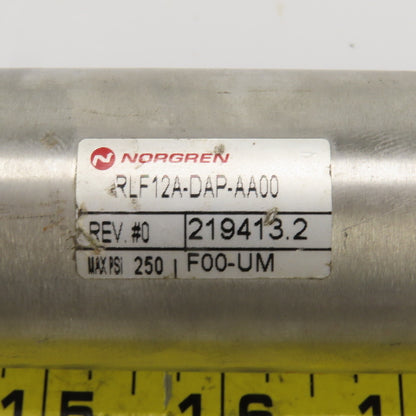 Norgren RLF12A-DAP-AA00 Pneumatic Stainless Cylinder 12" Stroke 1-1/4" Bore