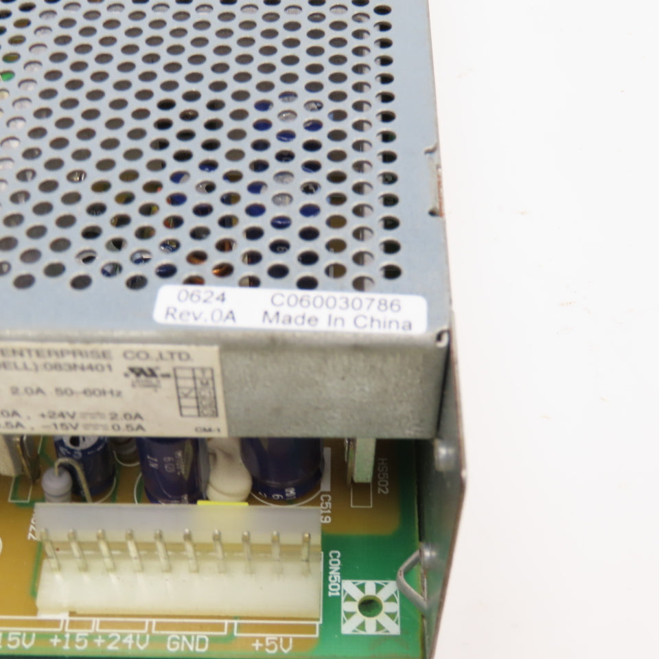 Lead Year Enterprise 083N401 Power Supply 100-240V 5V, 24V +/-15V Videojet 43