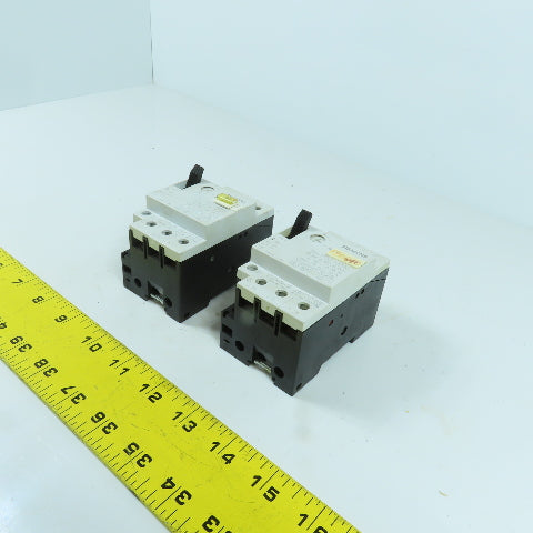 Siemens 3VU1300-1MJ00 2.4 - 4A Motor Protector Circuit Breaker 600V AC Lot Of 2