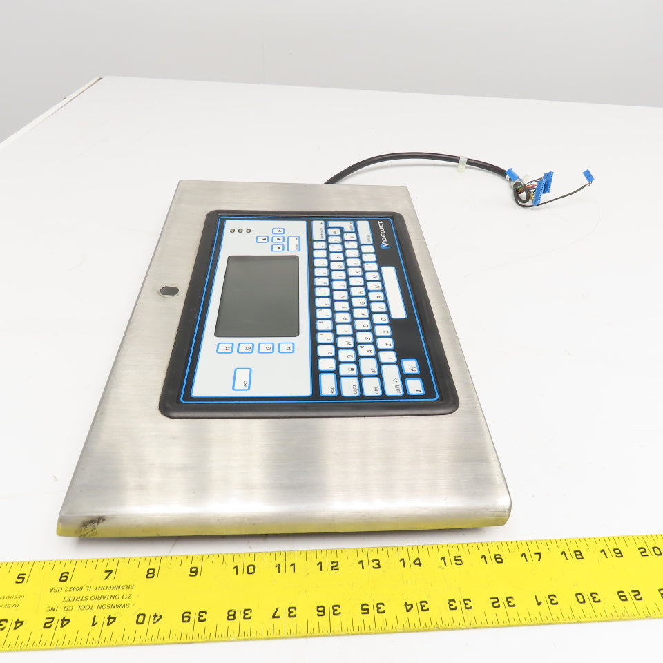 Videojet 43S Ink Jet Machine Operator Controls Screen Assembly