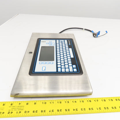Videojet 43S Ink Jet Machine Operator Controls Screen Assembly