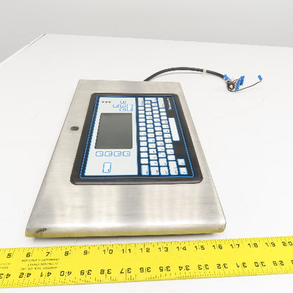 Videojet 43S Ink Jet Machine Operator Controls Screen Assembly