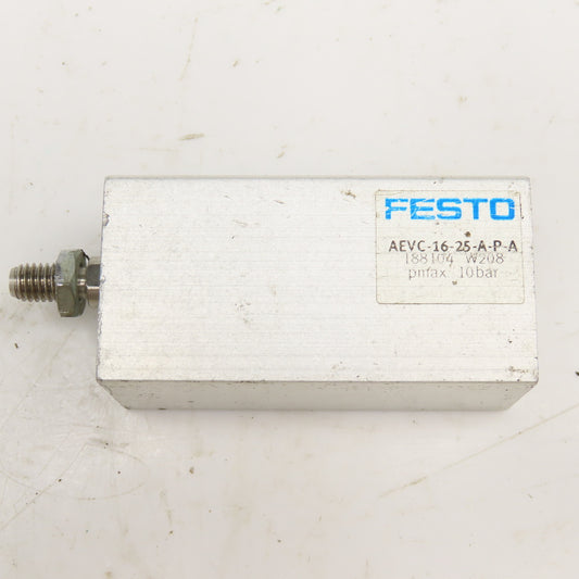 Festo AEVC-16-25-A-P-A 16mm Bore 25mm Stroke Spring Return Air Cylinder
