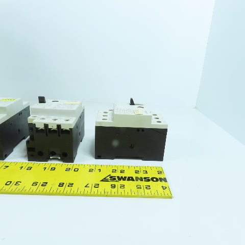 Siemens 3VU1300-1MK00 4 - 6A Motor Protector Circuit Breaker 600VAC Lot Of 7