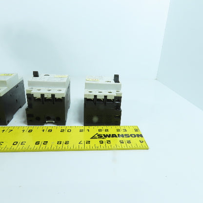 Siemens 3VU1300-1MK00 4 - 6A Motor Protector Circuit Breaker 600VAC Lot Of 7