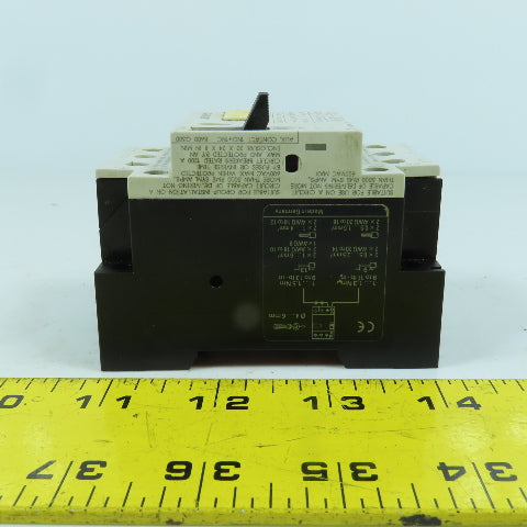 Siemens 3VU1300-1NL00 8-13A Motor Protector Circuit Breaker 600VAC