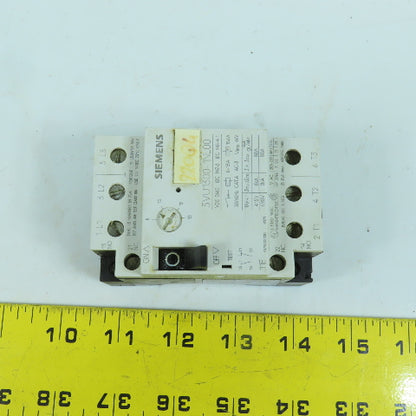 Siemens 3VU1300-1NL00 8-13A Motor Protector Circuit Breaker 600VAC