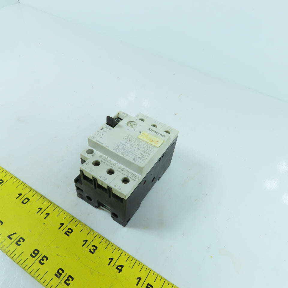 Siemens 3VU1300-1NL00 8-13A Motor Protector Circuit Breaker 600VAC