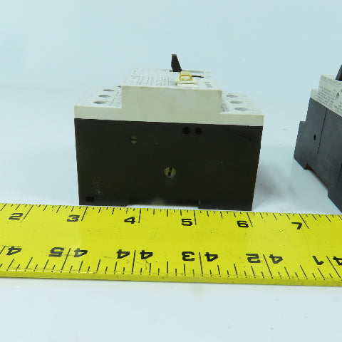 Siemens 3VU1300-1MF00 0.6-1A Motor Protector Circuit Breaker 600VAC Lot Of 4