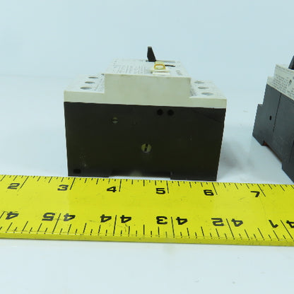 Siemens 3VU1300-1MF00 0.6-1A Motor Protector Circuit Breaker 600VAC Lot Of 4