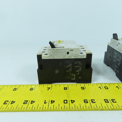 Siemens 3VU1300-1MM00 10-16A Motor Protector Circuit Breaker 600VAC Lot Of 2