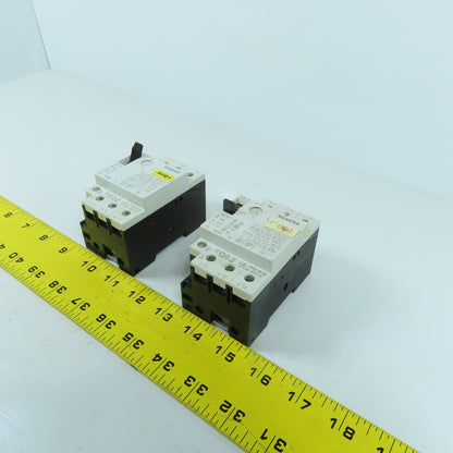 Siemens 3VU1300-1MH00 1.6-2.4A Motor Protector Circuit Breaker 600VAC Lot Of 2