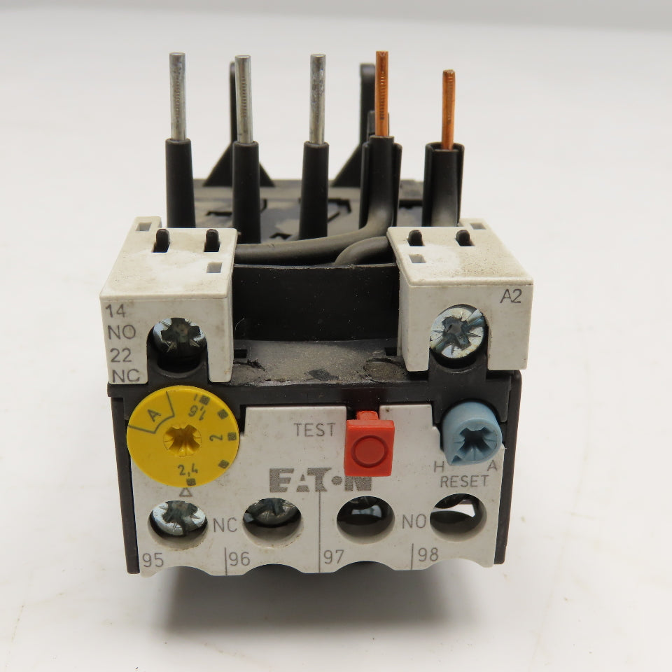Eaton XTOB2P4BC1 Thermal Overload Relay 1.6-2.4A Trip