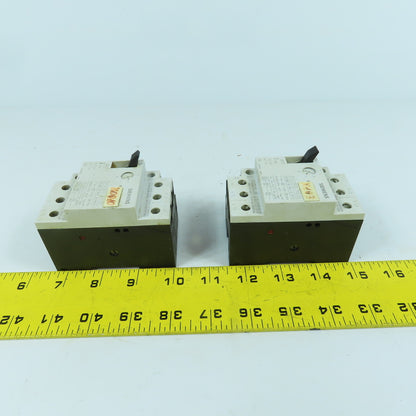 Siemens 3VU1300-1ML00 6-10A Motor Protector Circuit Breaker 600VAC Lot Of 2