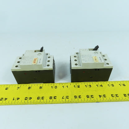 Siemens 3VU1300-1ML00 6-10A Motor Protector Circuit Breaker 600VAC Lot Of 2