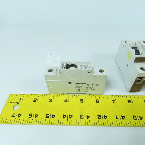Siemens 5 SX21 8A Rail Mount Single Pole Circuit Breaker C8 230/400V Lot Of 11