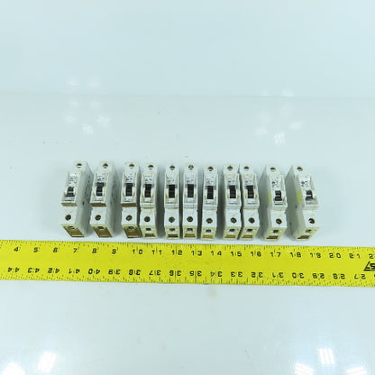 Siemens 5 SX21 8A Rail Mount Single Pole Circuit Breaker C8 230/400V Lot Of 11