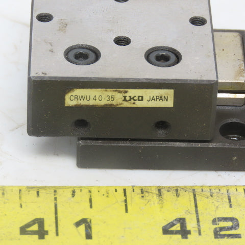 IKO CRWU40-35 Linear Slide Crossed Roller Way Unit L=35 W=40 H=21 Stroke 18mm