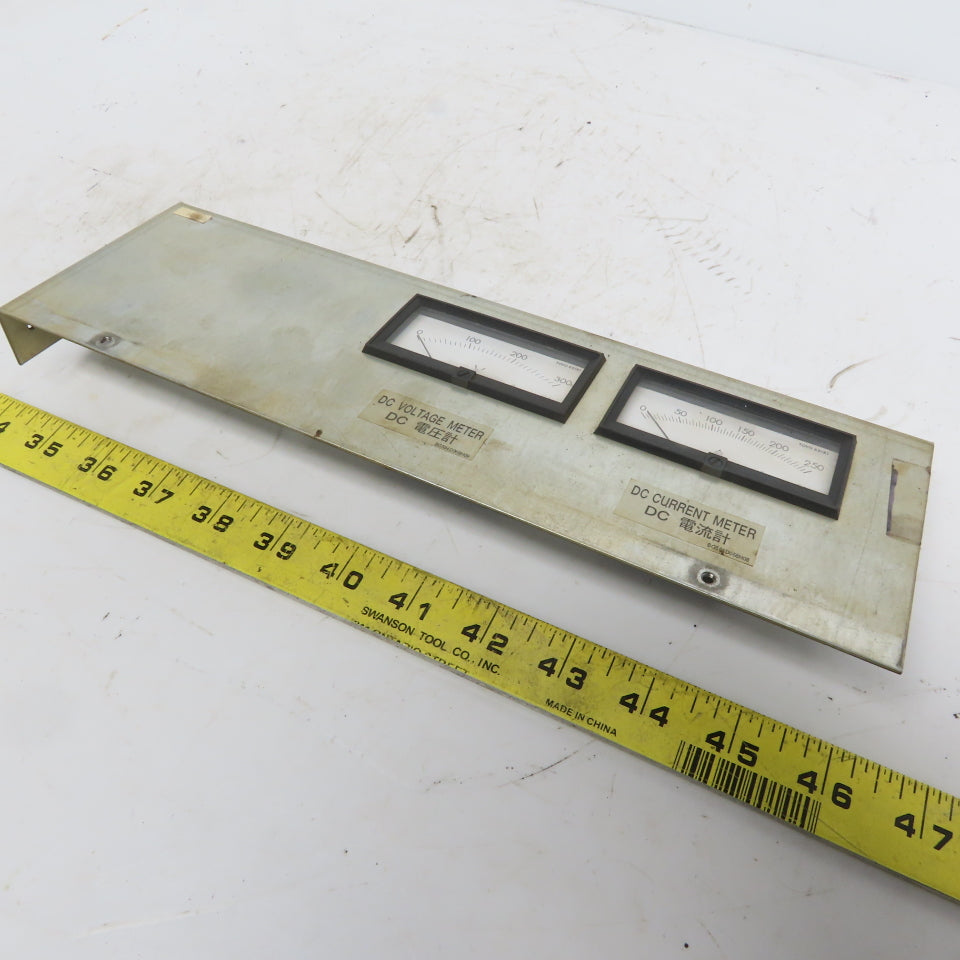 Toyo Keiki TIJ721711 TIJ818721 DC Volt Amp Analog Panel Ammeter From ML5036D