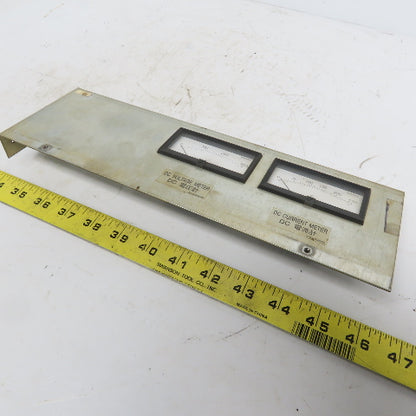 Toyo Keiki TIJ721711 TIJ818721 DC Volt Amp Analog Panel Ammeter From ML5036D