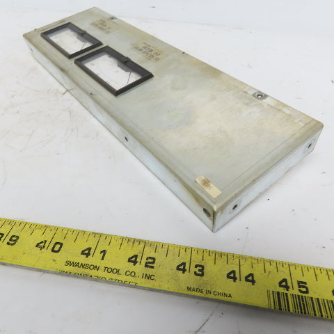 Toyo Keiki TIJ721711 TIJ818721 DC Volt Amp Analog Panel Ammeter From ML5036D