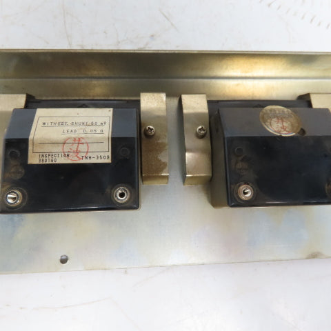 Toyo Keiki TIJ721711 TIJ818721 DC Volt Amp Analog Panel Ammeter From ML5036D