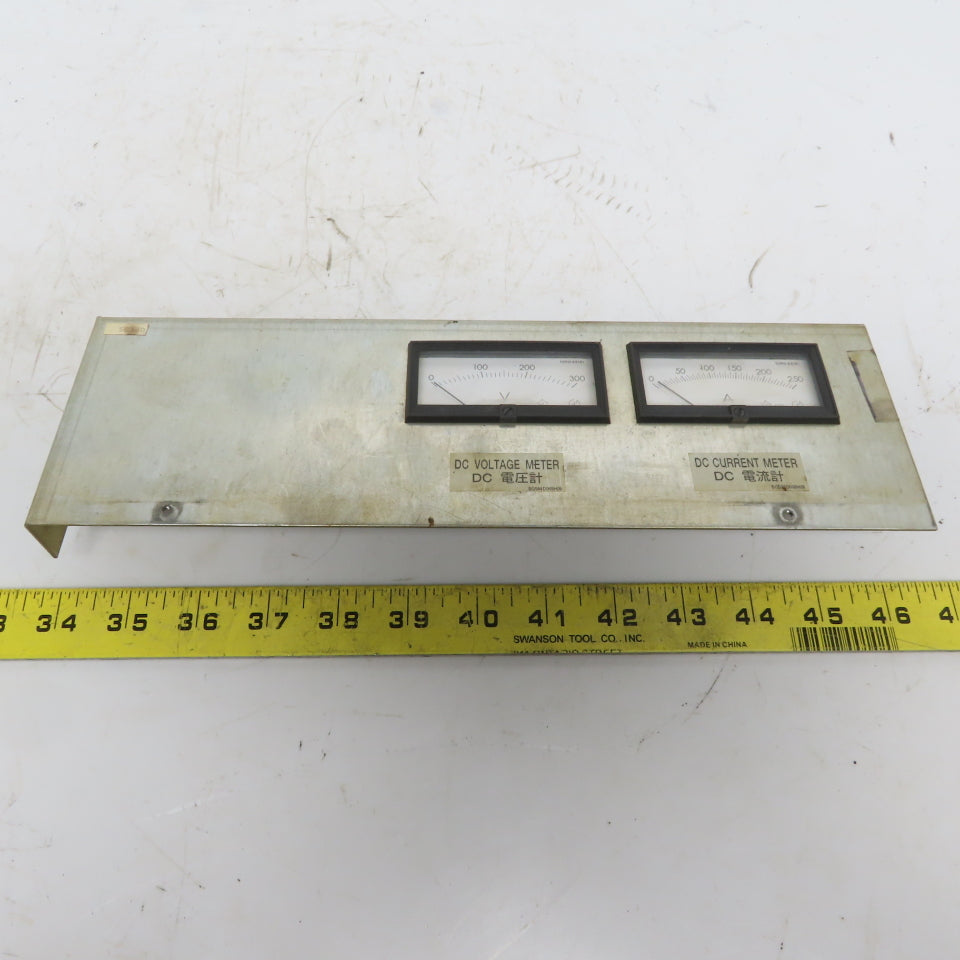 Toyo Keiki TIJ721711 TIJ818721 DC Volt Amp Analog Panel Ammeter From ML5036D