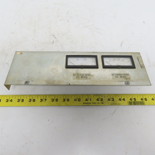 Toyo Keiki TIJ721711 TIJ818721 DC Volt Amp Analog Panel Ammeter From ML5036D