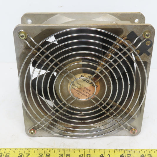 Royal Electric Type T655DG Toyo Cooling Fan 200V 50/60Hz