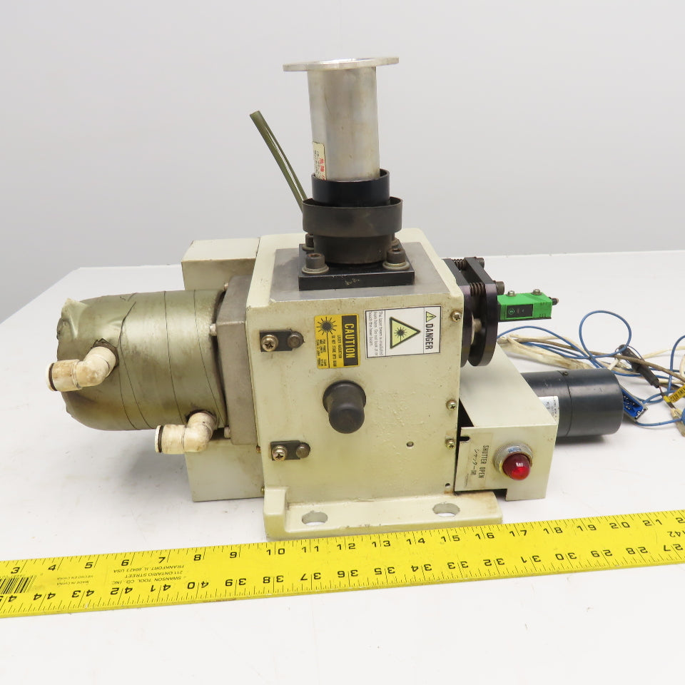 Mitsubishi ML5036D Laser Processing Shutter Assembly 2RK6GN-AM Brake Motor