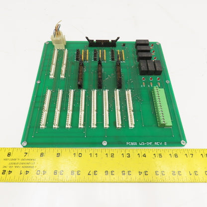 PC800 W3-INF Rev 2 Interface Circuit Board Wiedematic Mach II Type 4560
