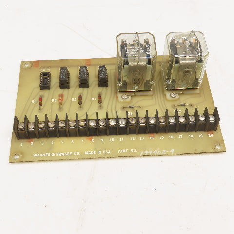 Warner & Swasey 177402-4 Circuit Board Wiedematic Mach II Type 4560