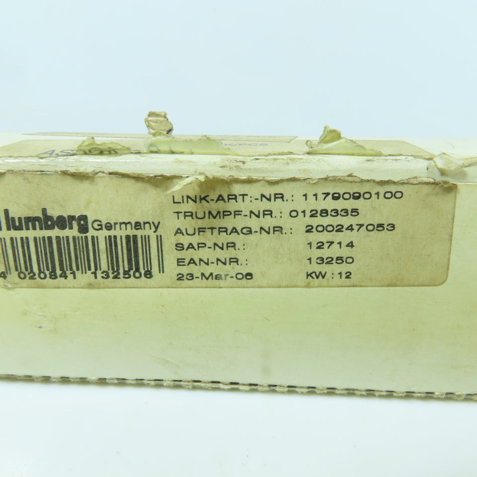 Lumburg ASBSV8-5 Actuator Sensor Distribution Box Trumpf 0128335