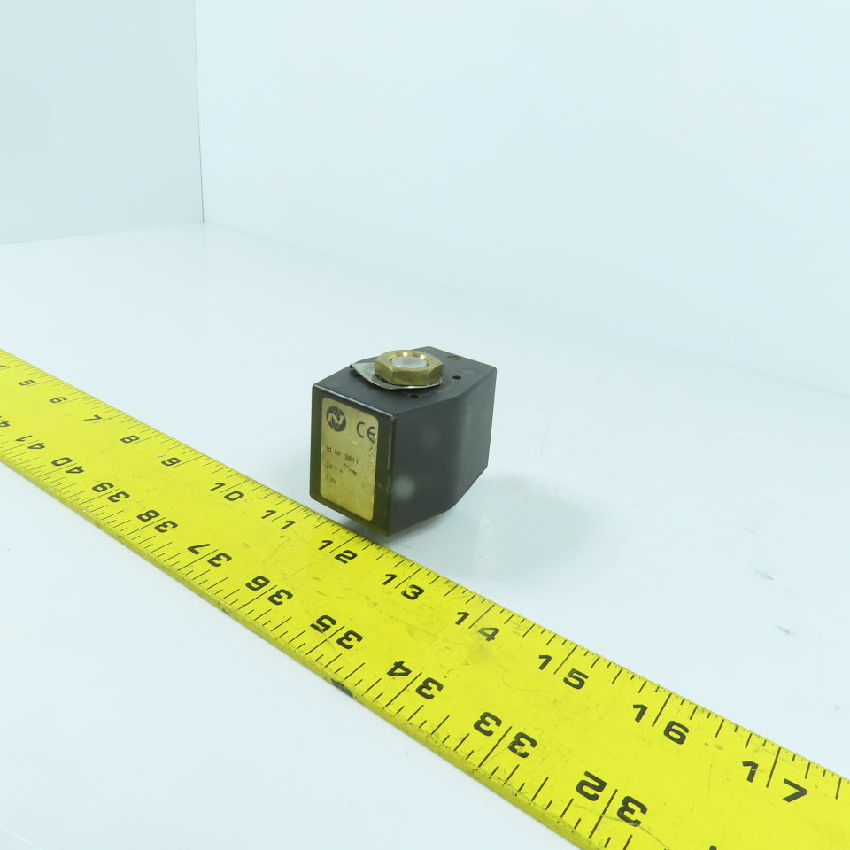 Norgren 3811 Pneumatic Solenoid Coil & Valve Assembly 24V DC