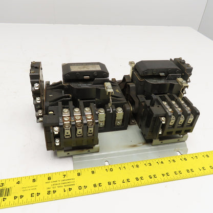 General Electric CR309T0**AEA Size 2 Reversing Contactor 600VAC 20Hp 120V Coil