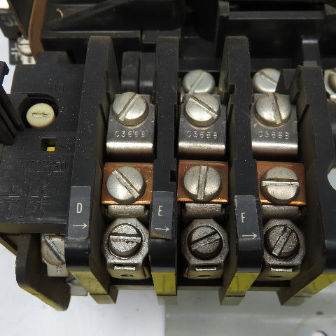 General Electric CR309T0**AEA Size 2 Reversing Contactor 600VAC 20Hp 120V Coil