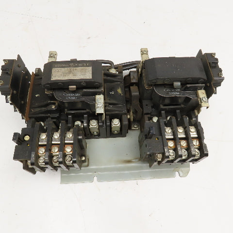 General Electric CR309T0**AEA Size 2 Reversing Contactor 600VAC 20Hp 120V Coil