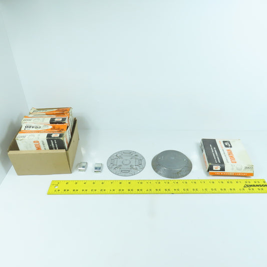 WIremold 2642D Overflow Raceway Junction Box Lot Of 6