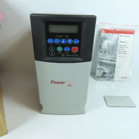 Allen Bradley 22C-B024N103 PowerFlex 400 7.5HP AC Drive 200-240V 3PH (23 Hours)