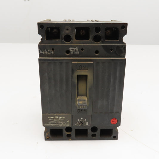 General Electric TEC34150 MAG Break 150A 3 Pole Molded Case Circuit Breaker