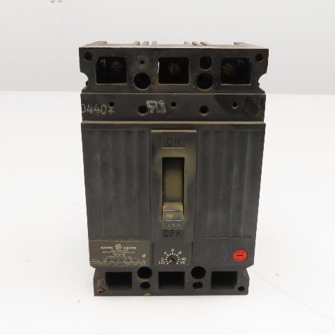 General Electric TEC34150 MAG Break 150A 3 Pole Molded Case Circuit Breaker