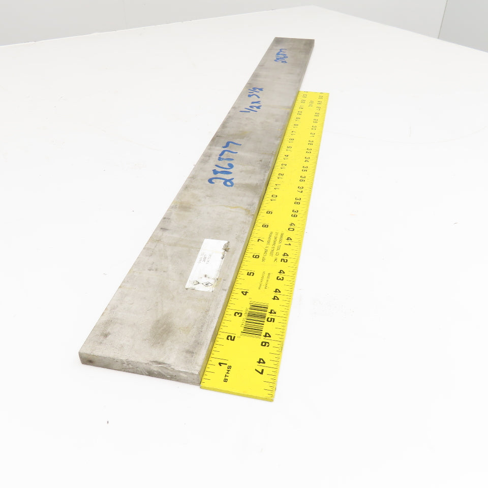 1/2" x 3-1/2" Non Heat Treated 17-4 Stainless Flat Bar Stock 36"