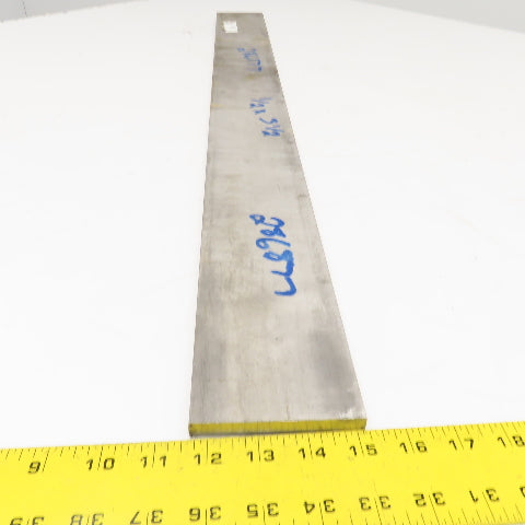 1/2" x 3-1/2" Non Heat Treated 17-4 Stainless Flat Bar Stock 36"