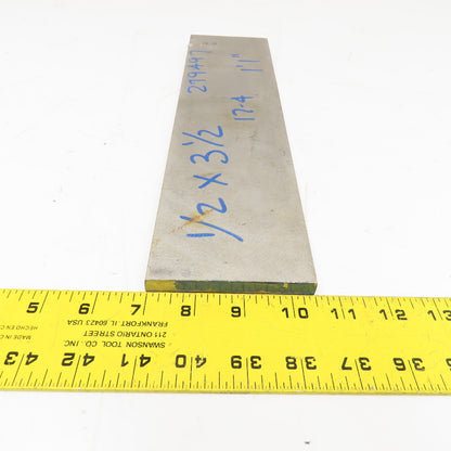 1/2" x 3-1/2" Non Heat Treated 17-4 Stainless Flat Bar Stock 13-1/2"